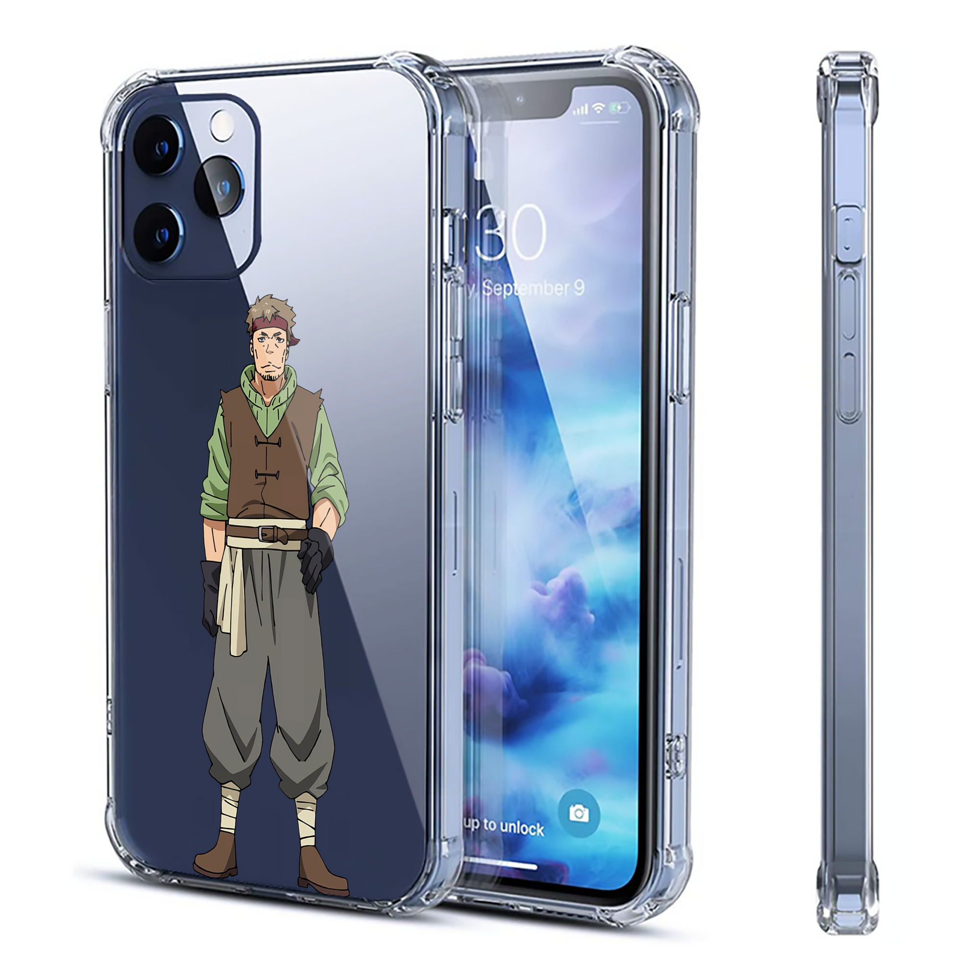 （画像用） 転スラ Regarding Reincarnated to Slime 【iPhone 12シリーズ対応】透明スマホケース（クリアソフトケース）
